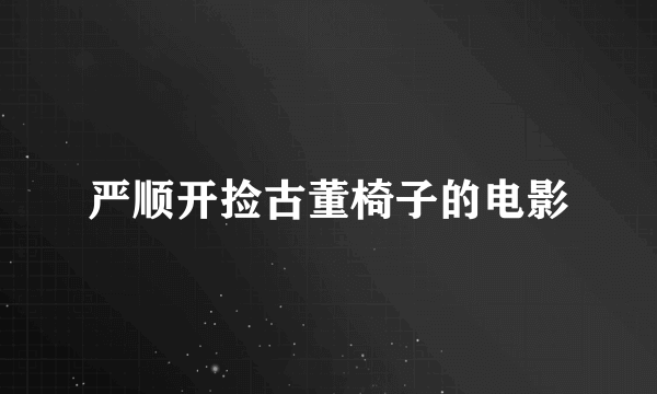 严顺开捡古董椅子的电影