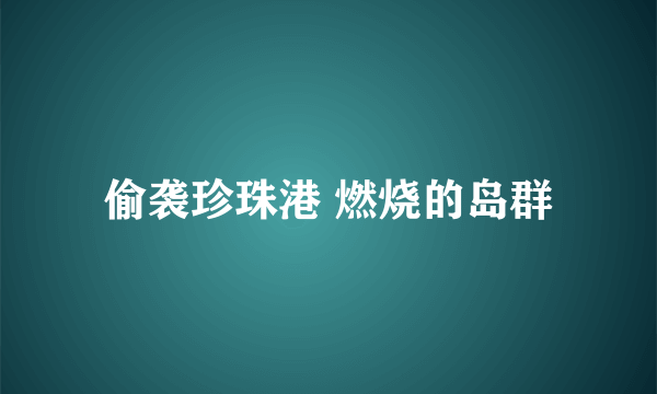 偷袭珍珠港 燃烧的岛群