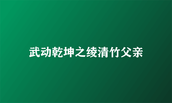 武动乾坤之绫清竹父亲