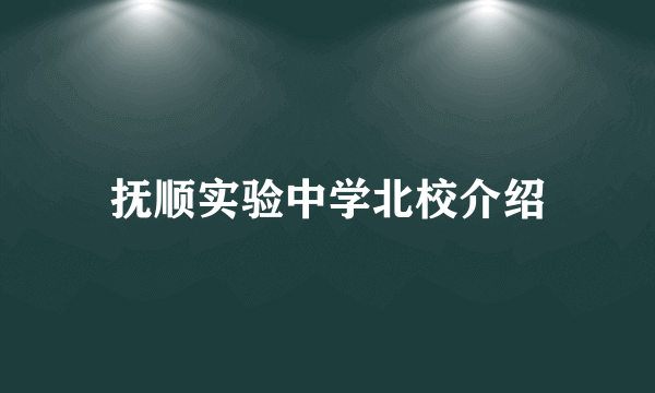 抚顺实验中学北校介绍