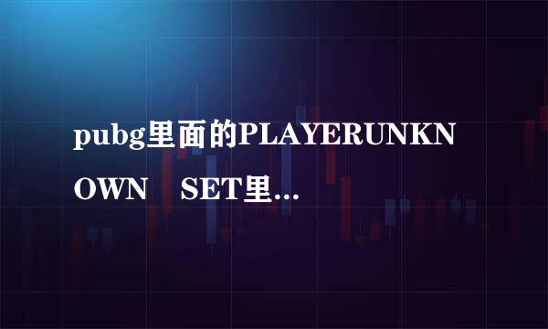 pubg里面的PLAYERUNKNOWN SET里面有什么