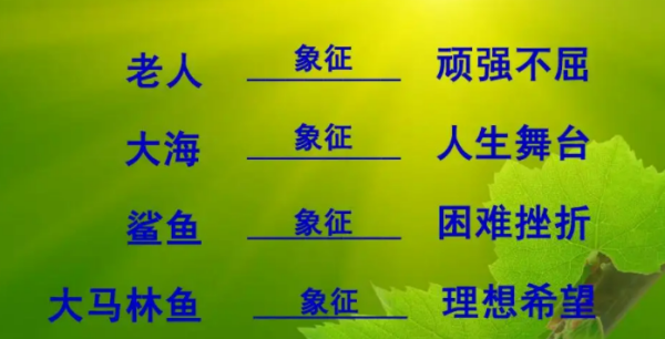 象征手法的例汉商班缩影子有哪些？