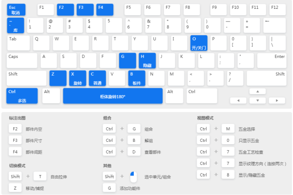 三维家软件快捷键有哪些