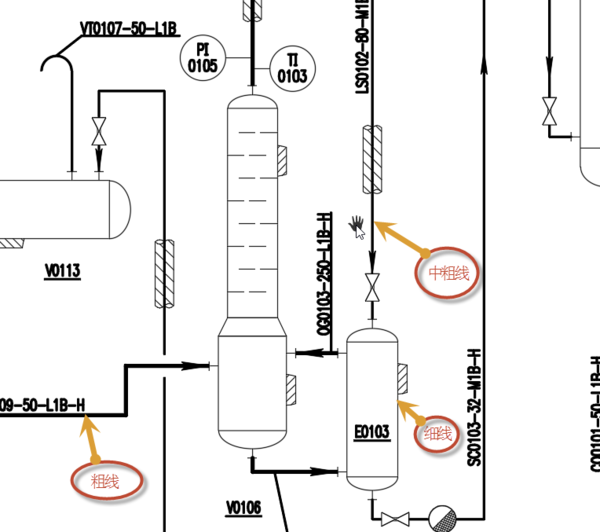 CAD线条加粗怎么实现