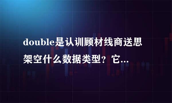 double是认训顾材线商送思架空什么数据类型？它有什么作用？