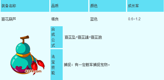 造梦西游3宣花葫芦怎么合成