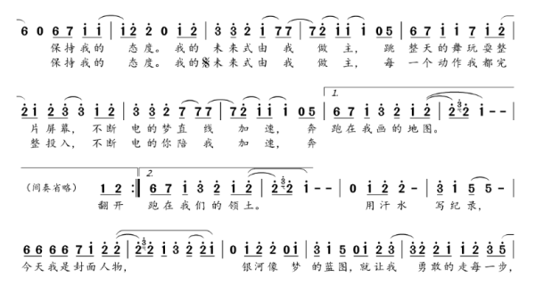 《我的未来式》的来自歌词