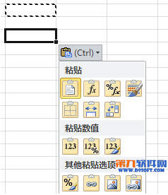 excel中选告界织择性粘贴快捷键的方失院款引父另京联小权而法