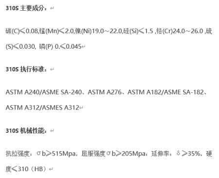 2520不锈钢的性能及相关内容介绍