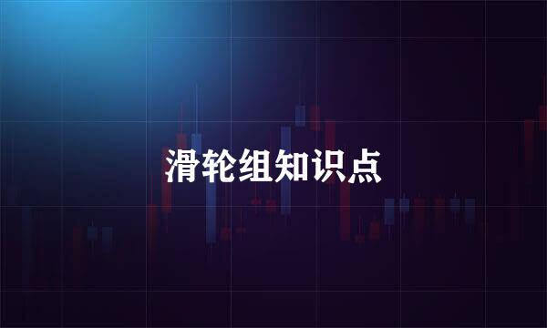 滑轮组知识点