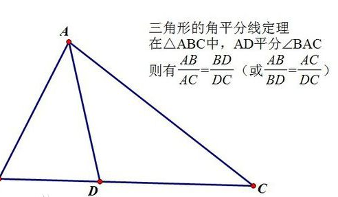 三该节全革相等角形角平分线定理内容是什么?