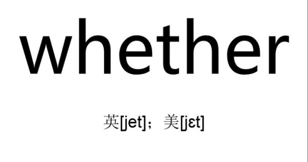 whether的用法是什么？