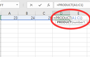 EXCEL里面PRODUCT是什么意思?