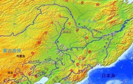 松嫩平原.分别都位于中国的哪些地方