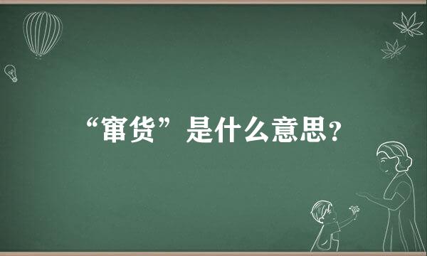 “窜货”是什么意思？