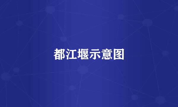 都江堰示意图