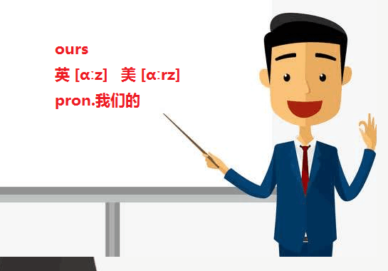 ours和ours'，以及yours和yours'的区别？