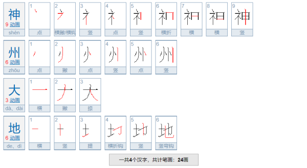 神州大地什么意思？