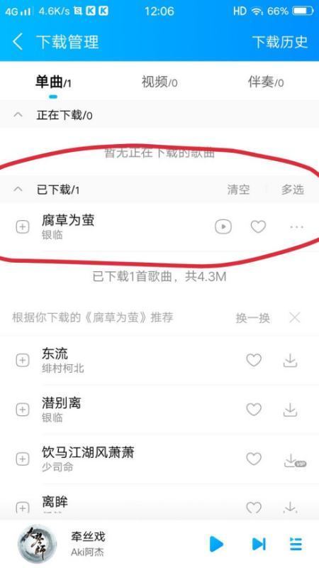 为啥我在酷狗音乐上下载的歌曲都不是MP3格式？其他播放器都放不了