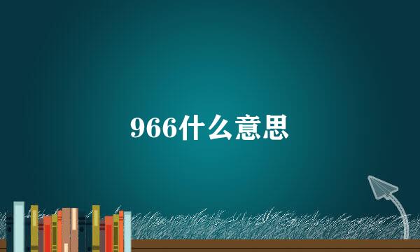 966什么意思