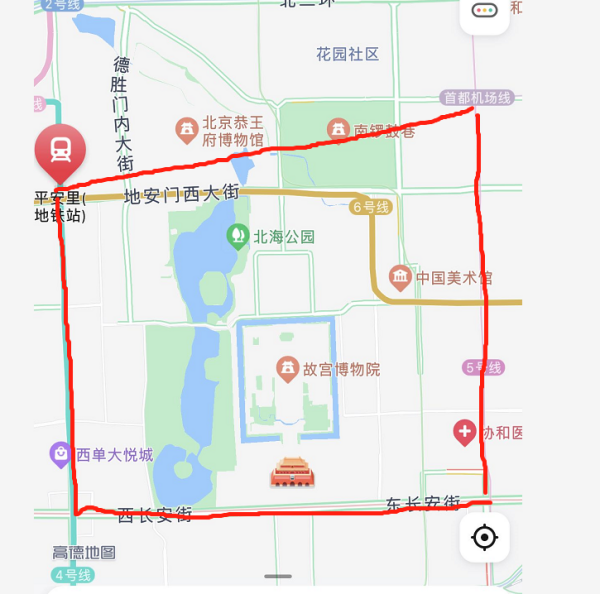 北杨混常眼她这京一共有几环？