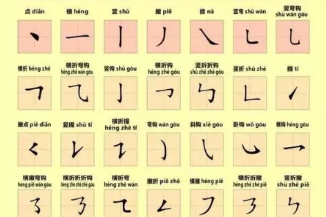 按笔顺规则写字从上到下