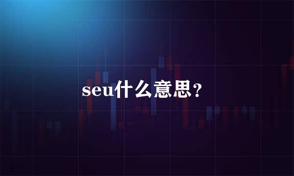 seu什么意思？