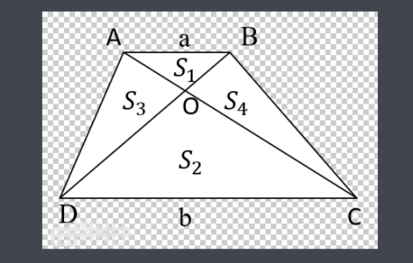 梯形蝴蝶定理是什么公式