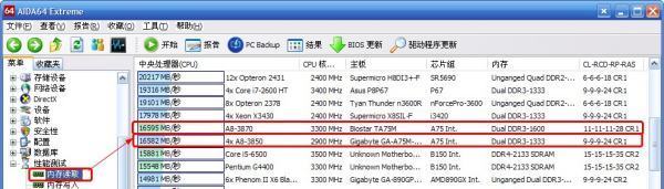 1333内存和1600内存有什么区别