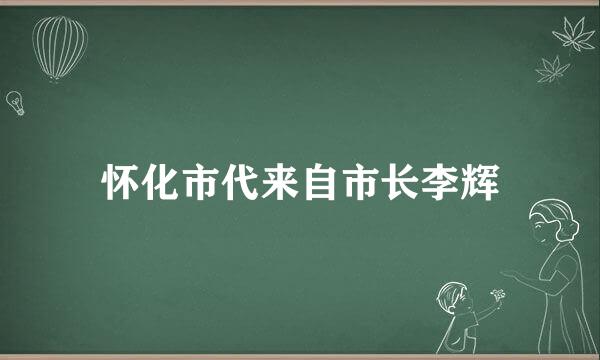 怀化市代来自市长李辉