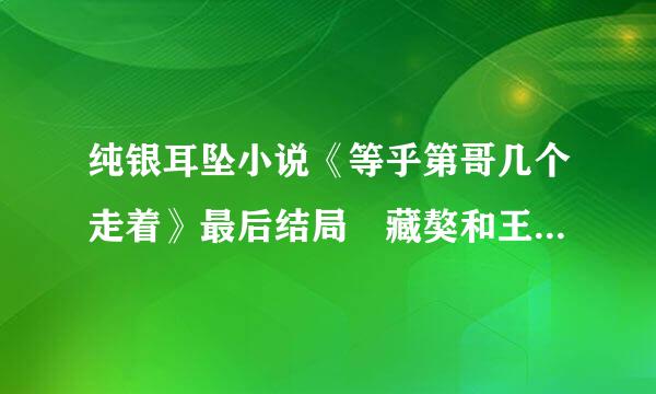 纯银耳坠小说《等乎第哥几个走着》最后结局 藏獒和王岱是同一个人么