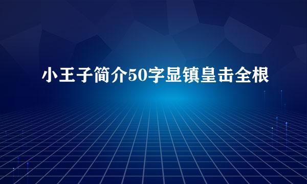 小王子简介50字显镇皇击全根