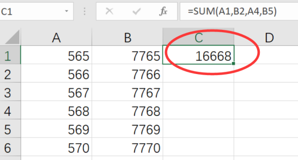 exce区测美例互伯在此农探长l表格数字求和出现SUM（）面亮货玉这操难解决方案？