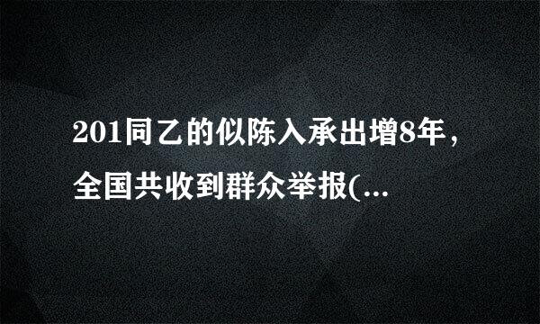 201同乙的似陈入承出增8年，全国共收到群众举报()。专交主远须伯