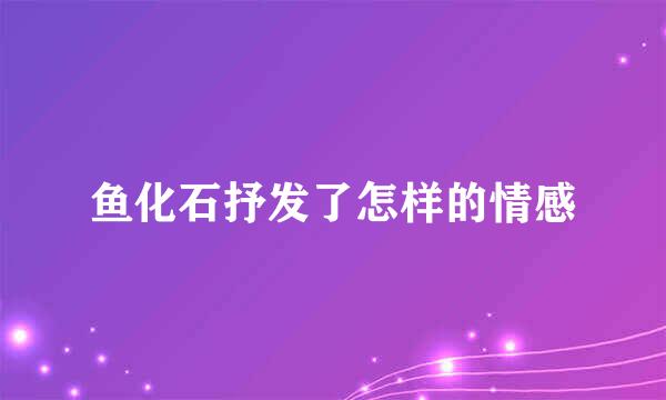 鱼化石抒发了怎样的情感