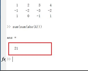 如何在Matlab求绝对值