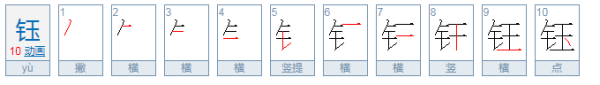 钰字五来自行属什么？