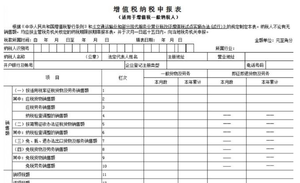 “增值税纳税申报表附列资料三”怎么填？