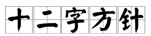 “十二字方针”是什么？