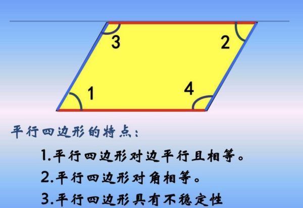 平行四边形的面积公式