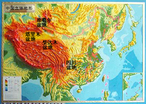 中国四大盆地是哪些？