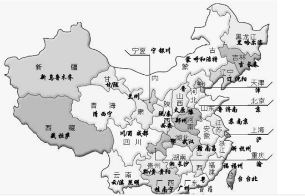 全国各个省会得全部城市名称