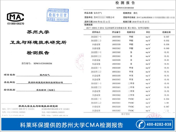 产品检验报告上的MA章是什么意思?