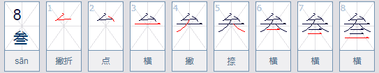 三的大写是怎么写的?