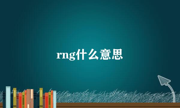 rng什么意思