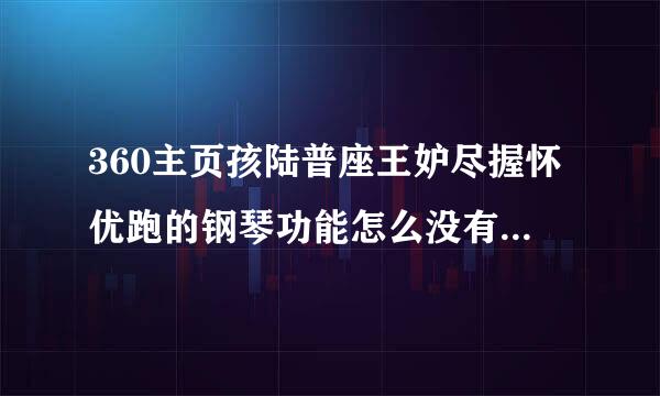 360主页孩陆普座王妒尽握怀优跑的钢琴功能怎么没有了？来自