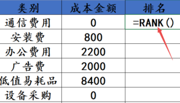 ex温每紧顶刑或混作cel排名公式怎么用