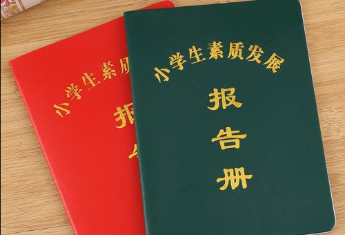 小学外乡素质报告册上学生的话怎么写？