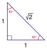 等腰直角三角形边长公式