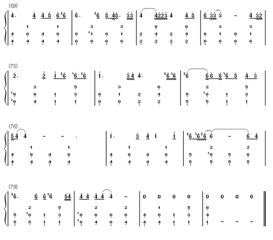 流行歌曲的 钢琴简谱哦